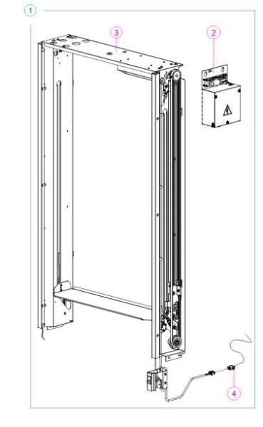 Set: Kompletter Lift-Kit zum Nachrüsten S. Bild Nr. 1 für alle G-Snack 10er Sanden Vendo Modelle von HC bis HC2 Kühlung verwendbar