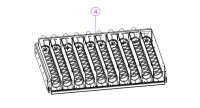 Set: komplette Schublade mit 10 Fächer bestückt...