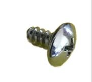 Kreuzschlitzblechschraube Nr. 2 Metall galvanisiert;...
