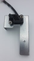 Halteblech für Kabelstecker an Schubladenschiene