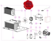 Wie neu: Kühlung refurbished HC2 (R290+Glykol)...