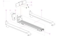 Rotary System hintere Anschubschiene s. Bildnr. 6