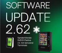 Update 2.62 für Sanden Vendo SVE01 Hauptplatine...