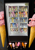 Eisautomat FROZEN Slave Linus KF8 Sanden Vendo