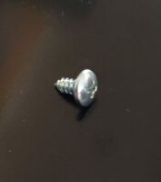 Kreuzschlitzblechschraube Nr. 7 Metall galvanisiert;...