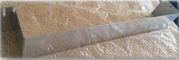 Wandabstandsblech 60 cm breit 8,5 cm hoch
